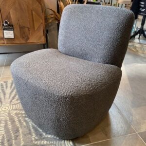 fauteuil guss gris